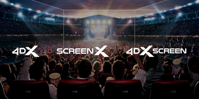國際知名電影技術公司發(fā)布旗下4DX、ScreenX全新品牌標識！