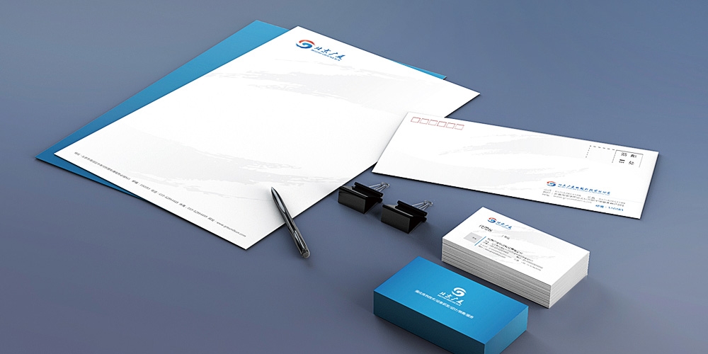  北京廣廈VI設計辦公用品應用_北京VI設計_高瑞品牌